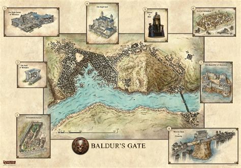 Baldurs Gate Map