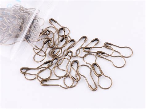 Bronze Safety Pins Sewing Pins Bulb Safety Pins Pear Safety Pins