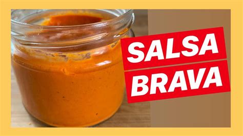 🌶️como Hacer La Mejor Salsa Brava🌶️ Rápida Y Fácil Youtube