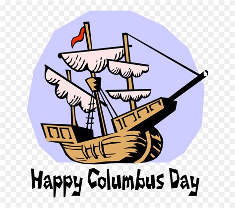 Transparent Happy Columbus Day Clipart Christopher Columbus Boat