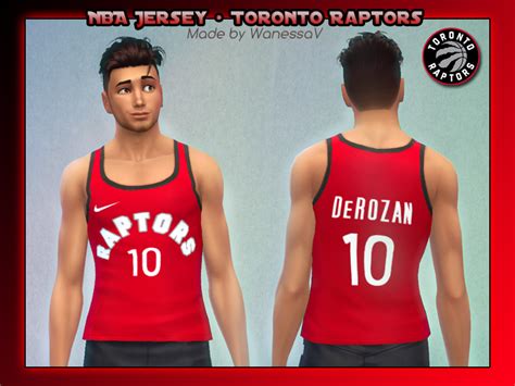 Sims 4 Basketball Jersey Cc