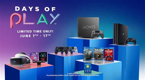 Playstation Days Of Play Sale Returns Discounts Ps4 Hardware And