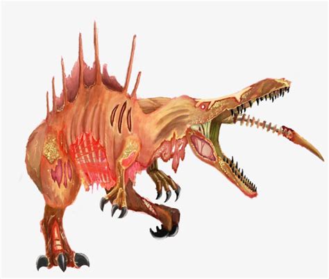 Spinosaurus De Jurassic Park 3 Transparent Png 3300x2300 Free