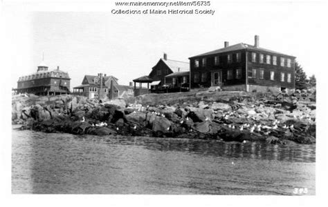 Item 56735 Monhegan Island Ca 1940 Vintage Maine Images