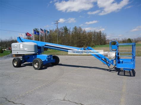 1999 Genie S45 Telescopic Boomlift Manlift Man Lift Aerial Platform Boom