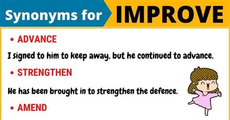 Another Word For Improve 100 Synonyms For Improve With Useful
