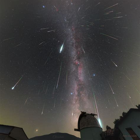 Meteor Shower Perseids From Perseus Scotts Astronomy Site