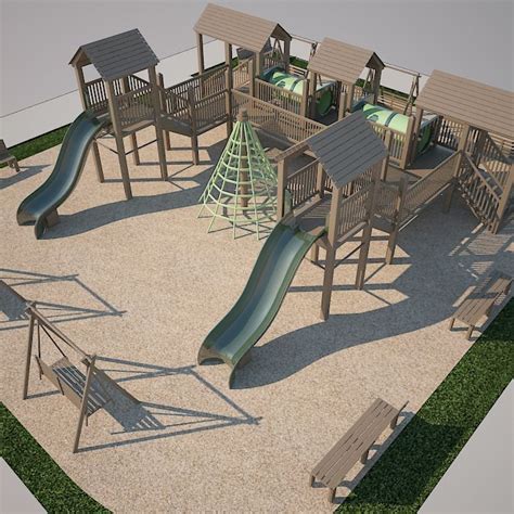 Playground 3d Models Download Free3d