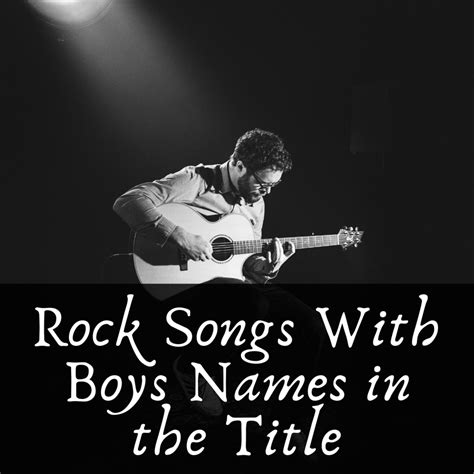 Country songs with titles so bizarre they can't possibly be real. 100 Best Rock Songs With Boys' Names in Their Titles ...
