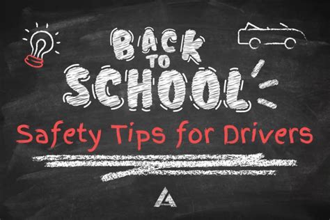 Back To School Safety Tips For Drivers Alpha Accident Lawyers