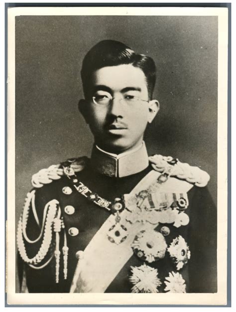 Japan Emperor Hirohito Shwa Tenn By Photographie Originale