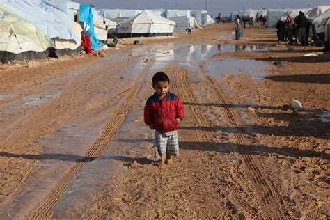 A Desert Cold And Wet Multiplies The Misery Of Syrian Refugees The
