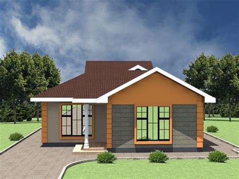 Low Cost 2 Bedroom House Plan In Kenya Hpd Consult Cheap House Plans