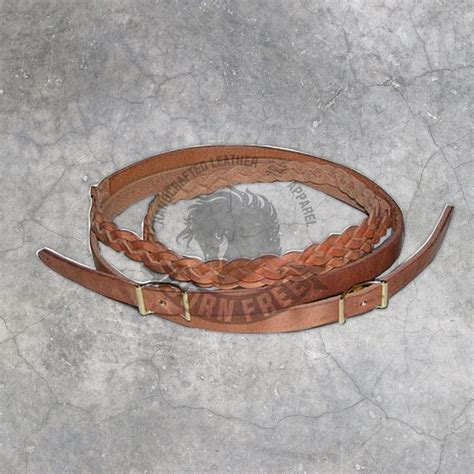 Buckaroo Leather Driving Reins Born Free Leather
