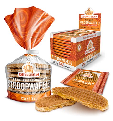 Stroopwafels Cafe Amsterdam Dutch And European Baked Treats