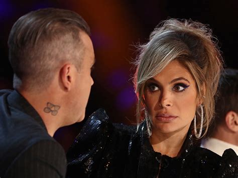 x factor 2018 fans in shock as robbie williams and wife ayda field come to blows celebsnow