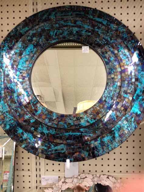 mirror from Hobby Lobby | Round mirror bathroom, Mirror, Bathroom mirror