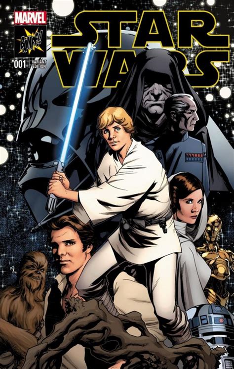 Marvel Star Wars 1 Una Variant Cover Firmata Da Mike Mckone