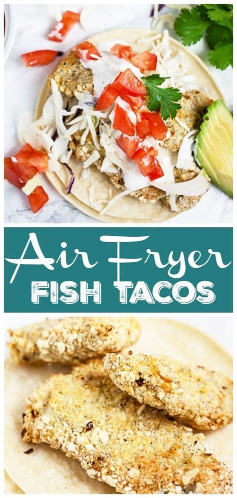 1 1/2 cups pork rind panko such as pork king good. Air Fryer Fish Tacos in 2020 | Fish tacos, Air fryer fish ...