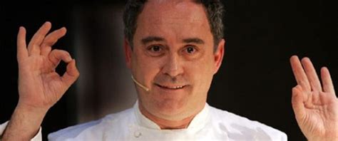 Cocinero catalán considerado para muchos el mejor del mundo. Ferran Adrià. Los Mejores Chefs en Saber y Sabor