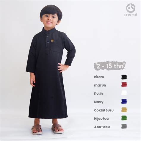 Baju Muslim Anak Jubah Anak Laki Laki Gamis Anak Baju Muslim Anak