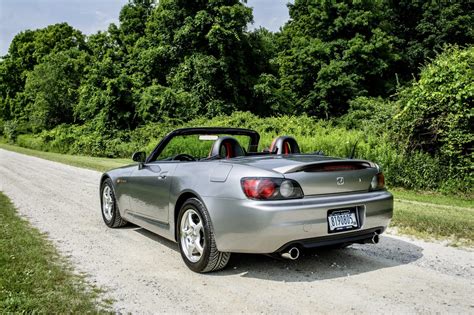 2000 Honda S2000 In Silverstone Metallic With Red Leather Hunting
