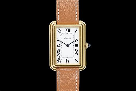 Cartier The Sleeper Vintage 1970s Cartier Tank Stepped Ref 15716