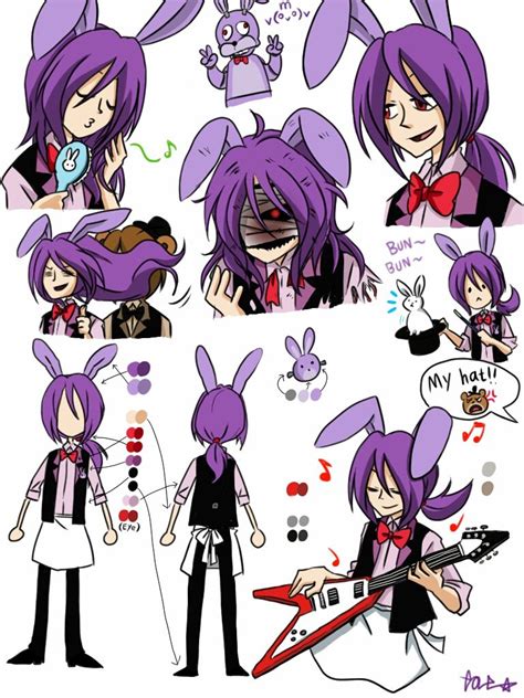 Bonnie Bunny By Flowersun123 On Deviantart Anime Fnaf Fnaf Anime