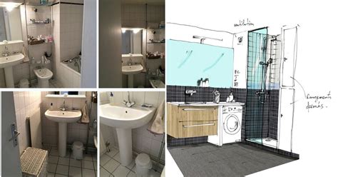 Jun 23, 2010 · 10 plans pour une salle de bains de 5 m². Comment Aménager Une Salle de Bain de 5m2 Coaching Déco | Petite salle de bain, Aménager ...
