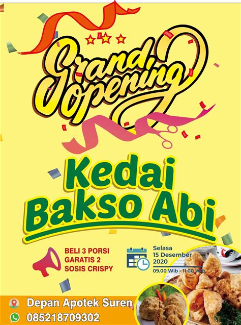 Desain Spanduk Grand Opening Desain Spanduk Keren Images And Photos Finder