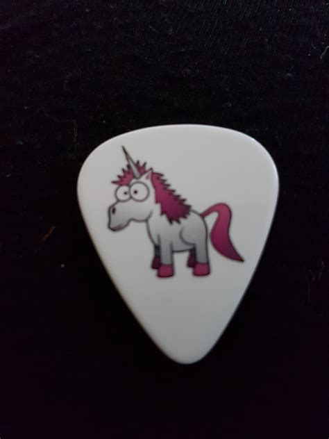 Pink Haired Unicorn Guitar Pick Can Also Be Sent As A Etsy
