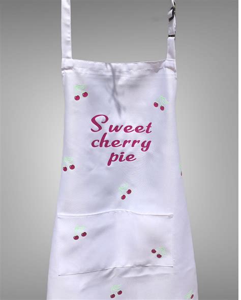 Womens Cute Baking Apron Cooking Apron Chef Cherries Etsy