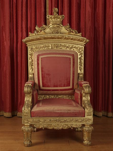Queen Victorias Throne Made For Her Coronation In 1837 It Now Sits