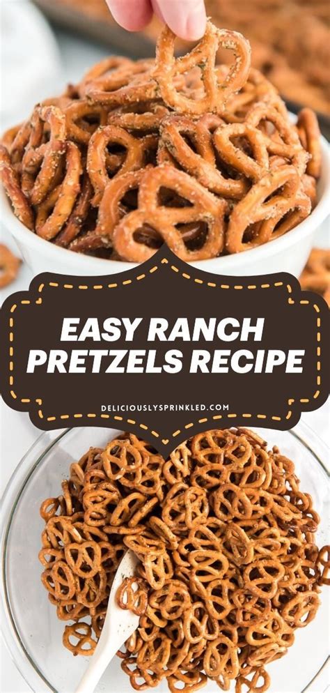 Easy Ranch Pretzels Recipe Artofit