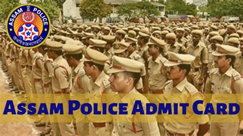 Assam Police Constable Admit Card Released At Slprbassam In My Xxx