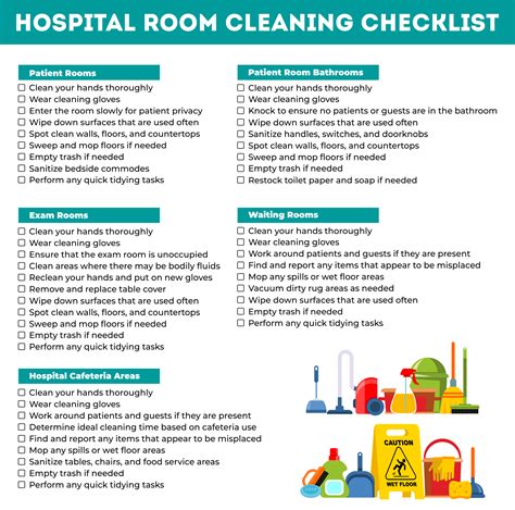 9 Best Images Of Office Cleaning Checklist Free Printable