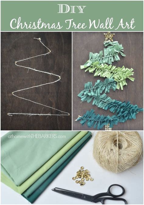diy christmas tree wall art pictures   images  facebook tumblr pinterest