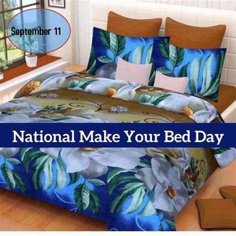 Copia De National Make Your Bed Day Postermywall
