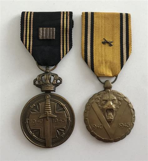 Belgium Wwii Prisoner Of War Commemorative Medal Catawiki