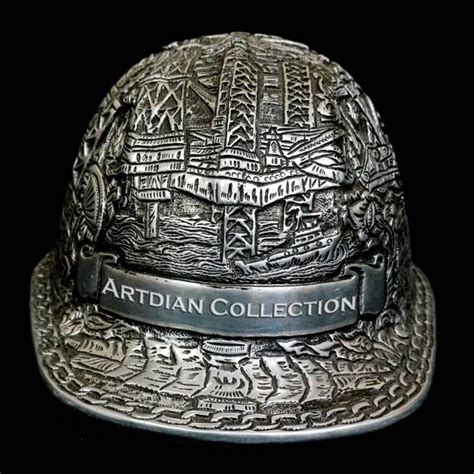 Custom Order Engraved Aluminum Hard Hat Artdian Collection