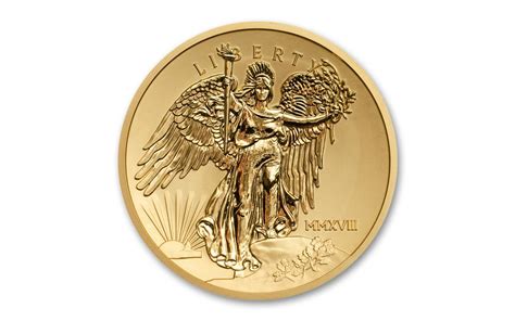 2018 Saint Gaudens Winged Liberty Ultra High Relief 1 Oz Gold Gem Proof