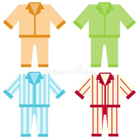 Icon Pajamas Stock Vector Illustration Of Lifestyle 87344275