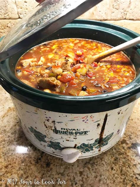 Crock-Pot Chicken Tortilla Soup