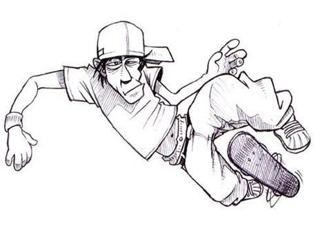 Skater Cartoon By Tothman On Deviantart