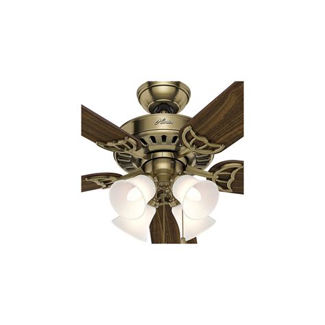 Hunter Ceiling Fan Light Kit Brass Shelly Lighting