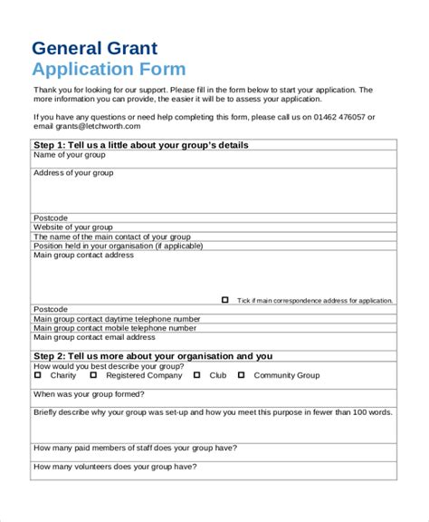 Free 11 Sample General Application Forms In Pdf Ms Word Excel