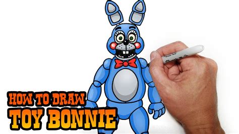 How To Draw Toy Bonnie Fnaf 2 Video Lesson