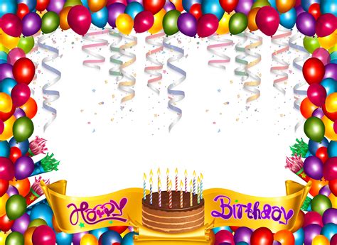 Clipart Borders Birthday Party Clipart Borders Birthday Party