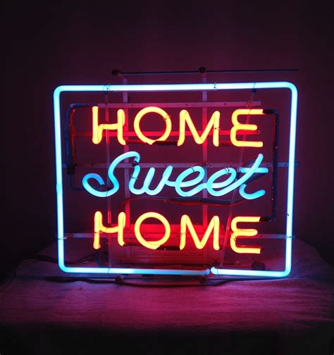 Vintage Neon Sign Home Sweet Home Collectors Weekly
