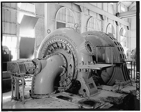 Vintage Hydroelectric Power Plant History Oldwoodward History Gallery